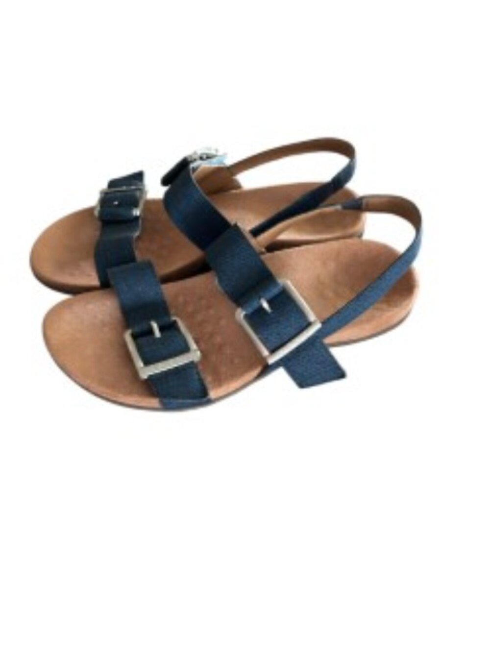 Vionic Reese Slingback Sandal in Denim Blue 9W - Picture 6 of 8